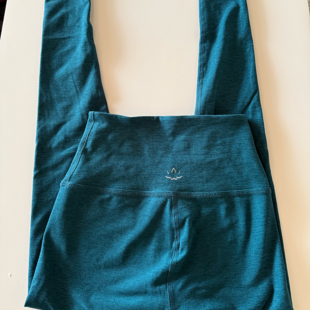 Beyond Yoga Leggings Size Small Heathered Teal